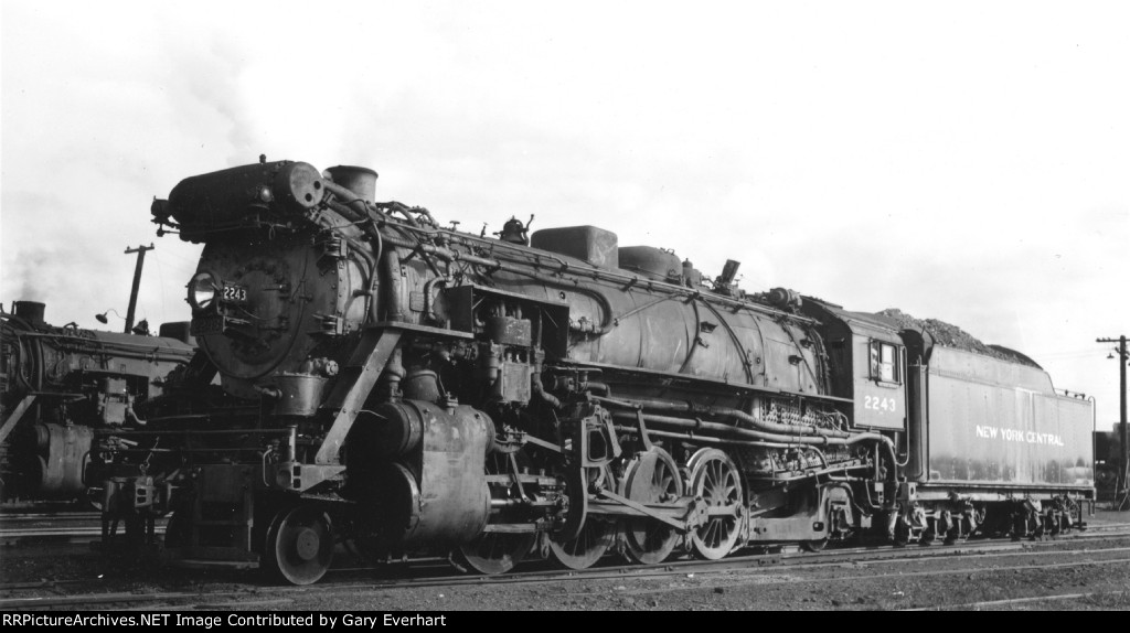 NYC 2-8-2 #2243 - New York Central